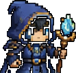 Uncommon blue mage Hoodling